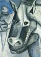 Пабло Пикасо - Глава на кон, 1962 г